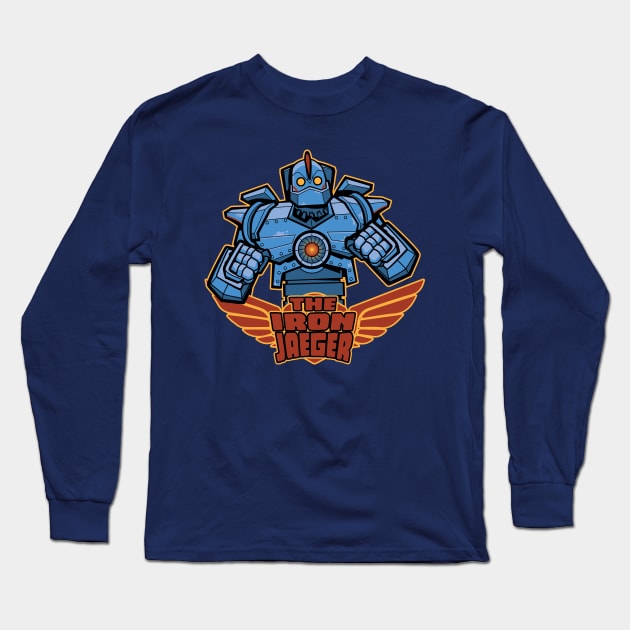 The Iron Jaeger Long Sleeve T-Shirt by zombiedollars